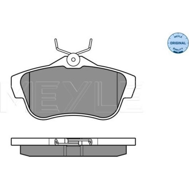 Meyle | Bremsbelagsatz, Scheibenbremse | 025 245 7816