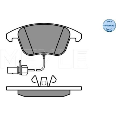 Meyle | Bremsbelagsatz, Scheibenbremse | 025 247 0520/W