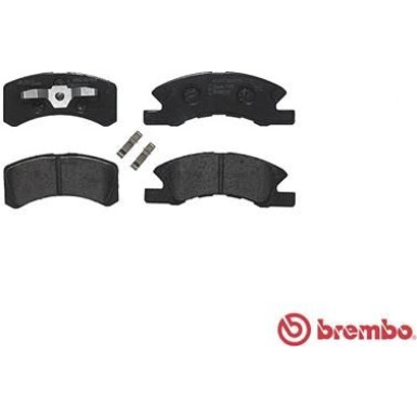 Brembo | Bremsbelagsatz, Scheibenbremse | P 16 011