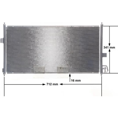 Mahle | Kondensator, Klimaanlage | AC 674 000S