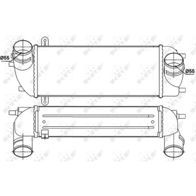 NRF | Ladeluftkühler | 30338