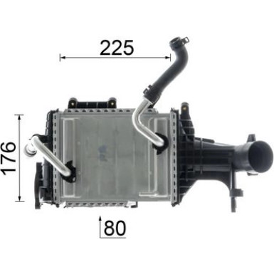 Mahle | Ladeluftkühler | CI 665 000P