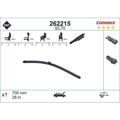 SWF | Wischblatt | Scheibenwischer | 262215