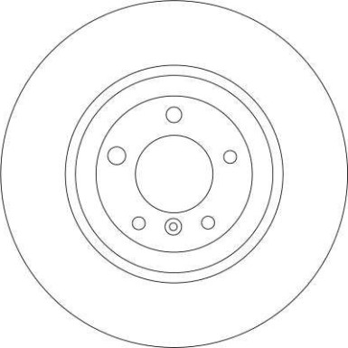 TRW | Bremsscheibe | DF4349S