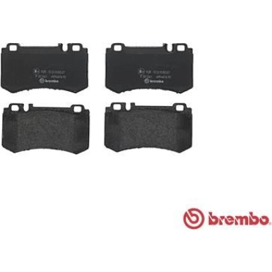 Brembo | Bremsbelagsatz, Scheibenbremse | P 50 061