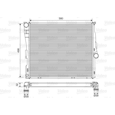 Valeo | Kühler, Motorkühlung | 701563