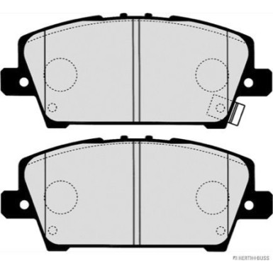 Herth+Buss Jakoparts | Bremsbelagsatz, Scheibenbremse | J3604069