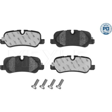 Meyle | Bremsbelagsatz, Scheibenbremse | 025 241 9217/PD