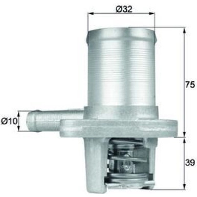 Mahle | Thermostat, Kühlmittel | TI 40 89