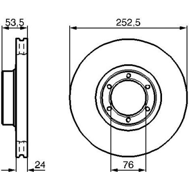 BOSCH | Bremsscheibe | 0 986 478 113