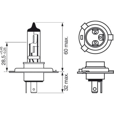 BOSCH | Glühlampe | 1 987 301 001