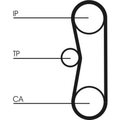 ContiTech | Zahnriemen | CT662