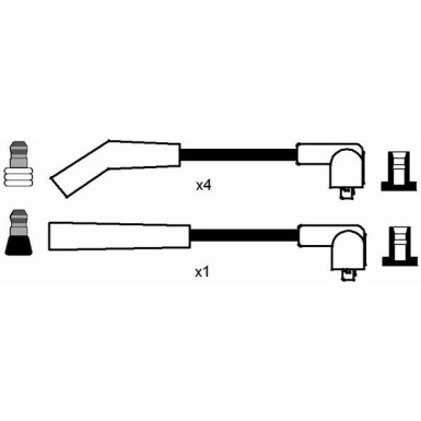 NGK | Zündleitungssatz | 0889