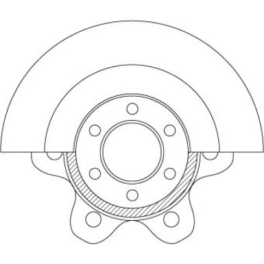 TRW | Bremsscheibe | DF6532S