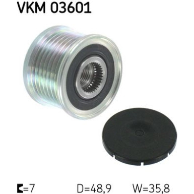 SKF | Generatorfreilauf | VKM 03601