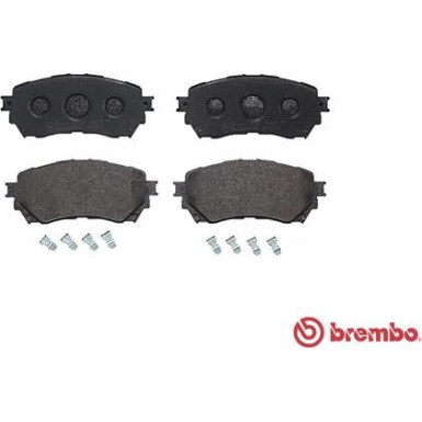 Brembo | Bremsbelagsatz, Scheibenbremse | P 49 048