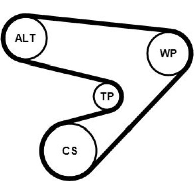 ContiTech | Keilrippenriemensatz | 5PK1230K1