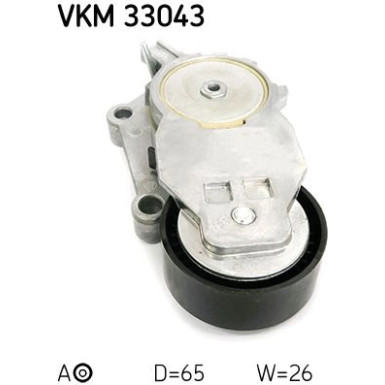 SKF | Spannrolle, Keilrippenriemen | VKM 33043