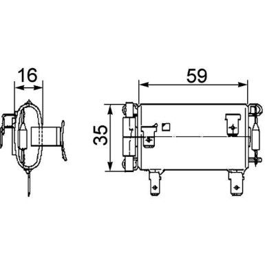 Mahle | Widerstand, Innenraumgebläse | ABR 14 000P