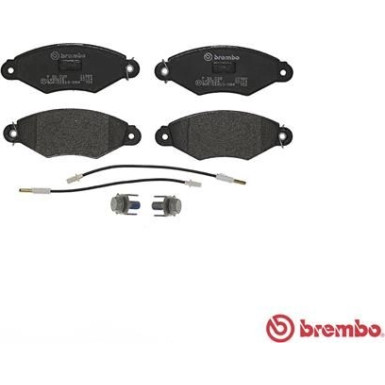 Brembo | Bremsbelagsatz, Scheibenbremse | P 56 038