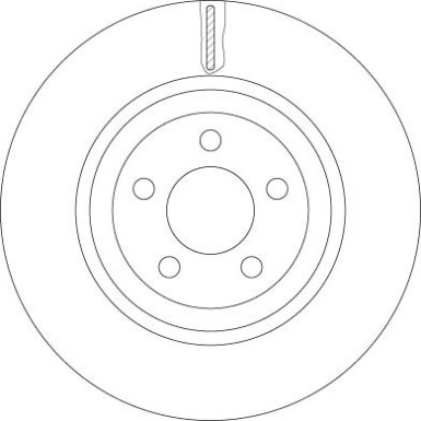 TRW | Bremsscheibe | DF6244S