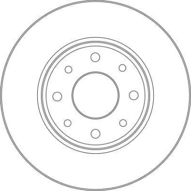 TRW | Bremsscheibe | DF4375