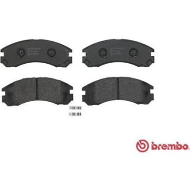 Brembo | Bremsbelagsatz, Scheibenbremse | P 61 089