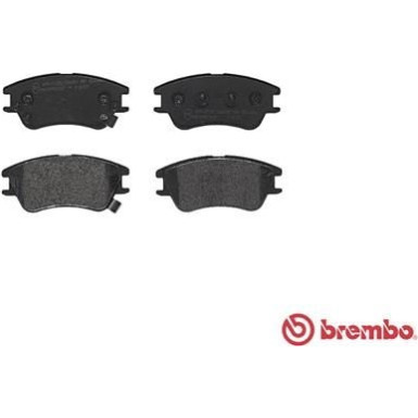 Brembo | Bremsbelagsatz, Scheibenbremse | P 30 027