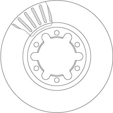 TRW | Bremsscheibe | DF7237