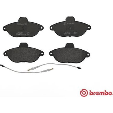 Brembo | Bremsbelagsatz, Scheibenbremse | P 23 072