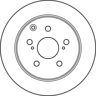 TRW | Bremsscheibe | DF4927