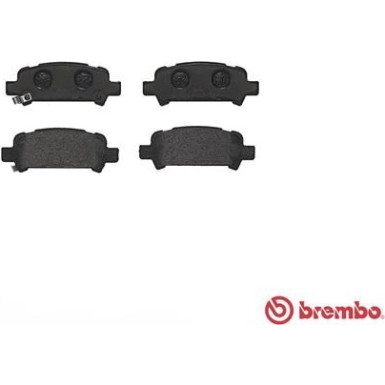 Brembo | Bremsbelagsatz, Scheibenbremse | P 78 011