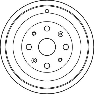 TRW | Bremstrommel | DB4393