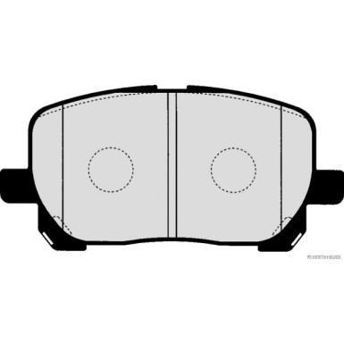 Herth+Buss Jakoparts | Bremsbelagsatz, Scheibenbremse | J3602096