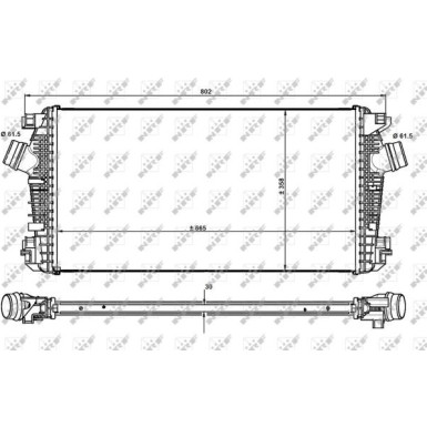 NRF | Ladeluftkühler | 30921