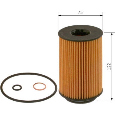 BOSCH F 026 407 158 Ölfilter