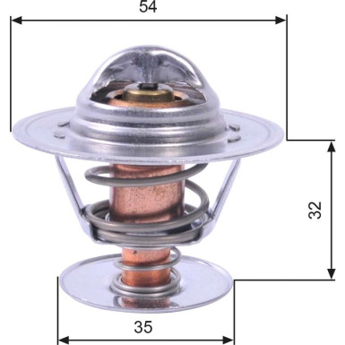 Gates | Thermostat, Kühlmittel | TH11292G1