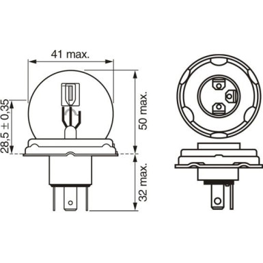 BOSCH | Glühlampe | 1 987 302 421