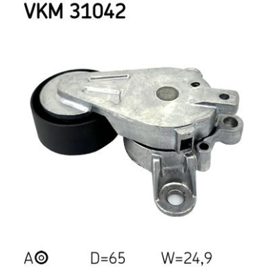 SKF | Spannrolle, Keilrippenriemen | VKM 31042