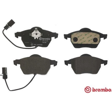 Brembo | Bremsbelagsatz, Scheibenbremse | P 85 085