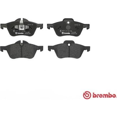 Brembo | Bremsbelagsatz, Scheibenbremse | P 06 030