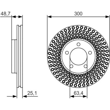 BOSCH | Bremsscheibe | 0 986 479 701