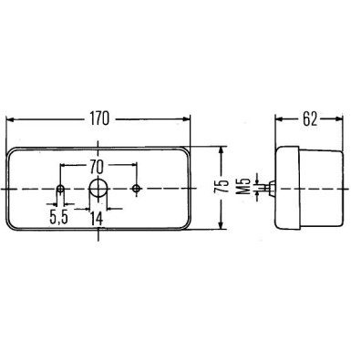 Hella | Heckleuchte | 2SD 002 582-021