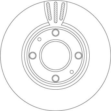 TRW | Bremsscheibe | DF4496