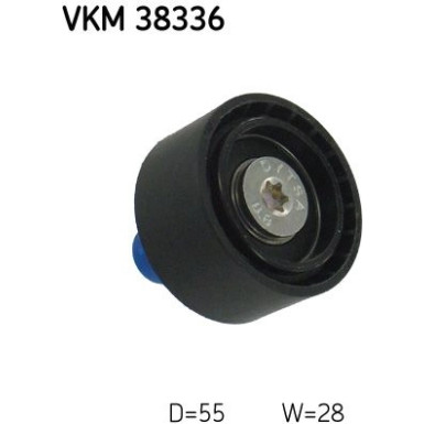 SKF | Umlenk-/Führungsrolle, Keilrippenriemen | VKM 38336