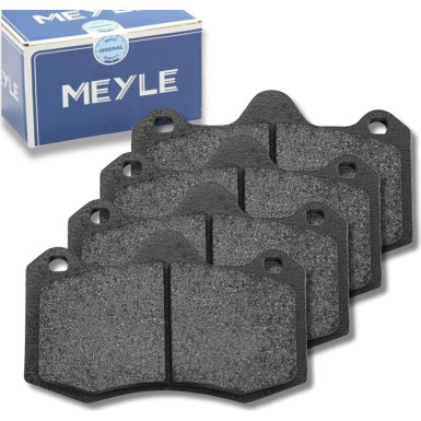 Meyle | Bremsbelagsatz, Scheibenbremse | 025 249 7417