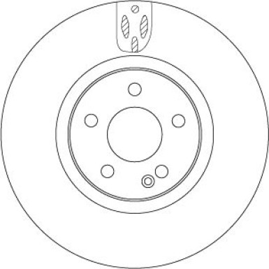 TRW | Bremsscheibe | DF6744S