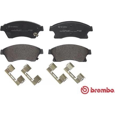 Brembo | Bremsbelagsatz, Scheibenbremse | P 59 076