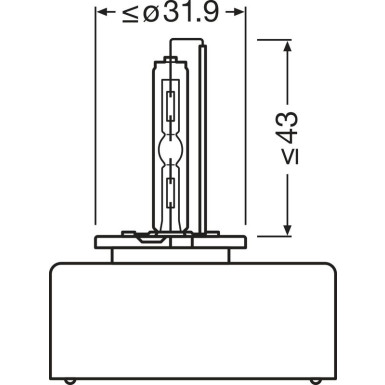 Osram | Glühlampe, Fernscheinwerfer | 66540