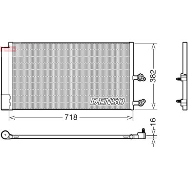 Denso | Kondensator, Klimaanlage | DCN33014